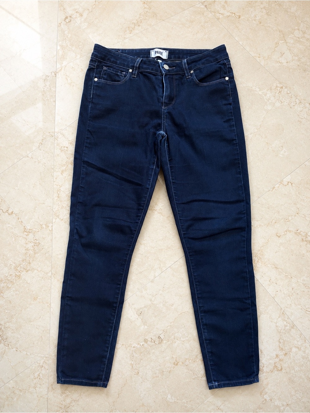 PAIGE Verdugo Ultra Skinny Jeans Women’s 29 Dark Wash Stretch Designer Denim